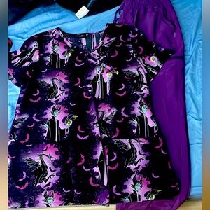 MALEFICENT SCRUB SET